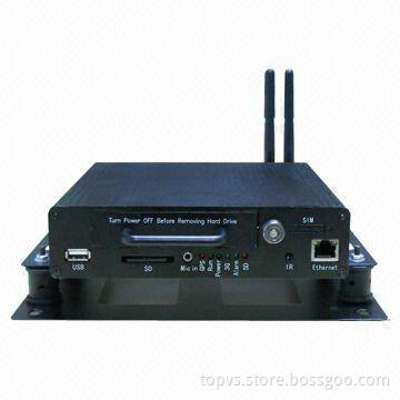3G Vehicle Mobile DVR, Supports 3G (WCDMA)/Wi-Fi/GPS, for Video Monitor and Location Tracking